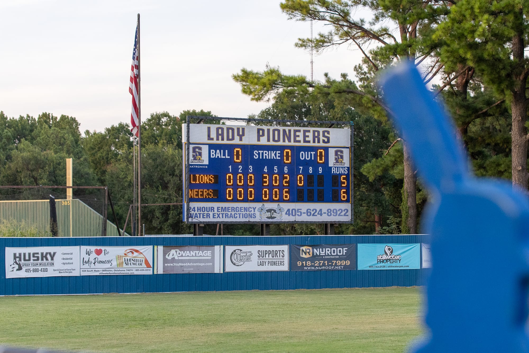 Pioneer Softball Overcomes 5-run Deficit to Secure Victory Over Moore Lions