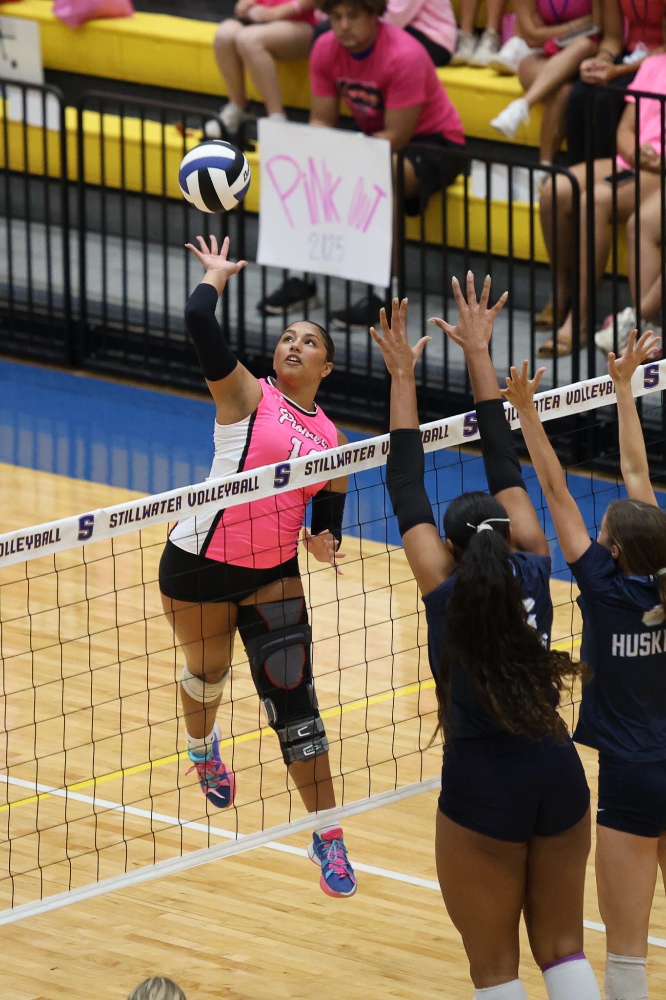 Edmond North tops Stillwater in PINK OUT matchup