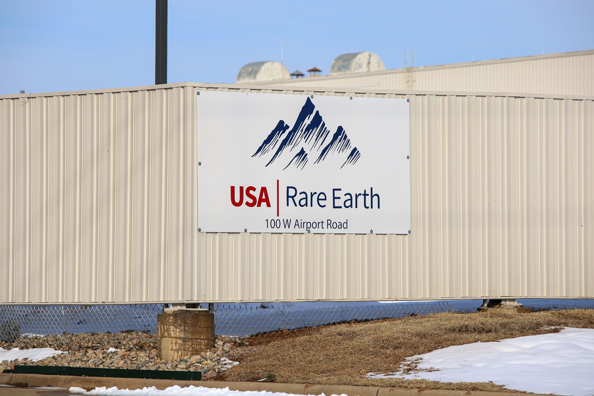 USA Rare Earth secures $1.6 billion in federal funding for Stillwater magnet plant