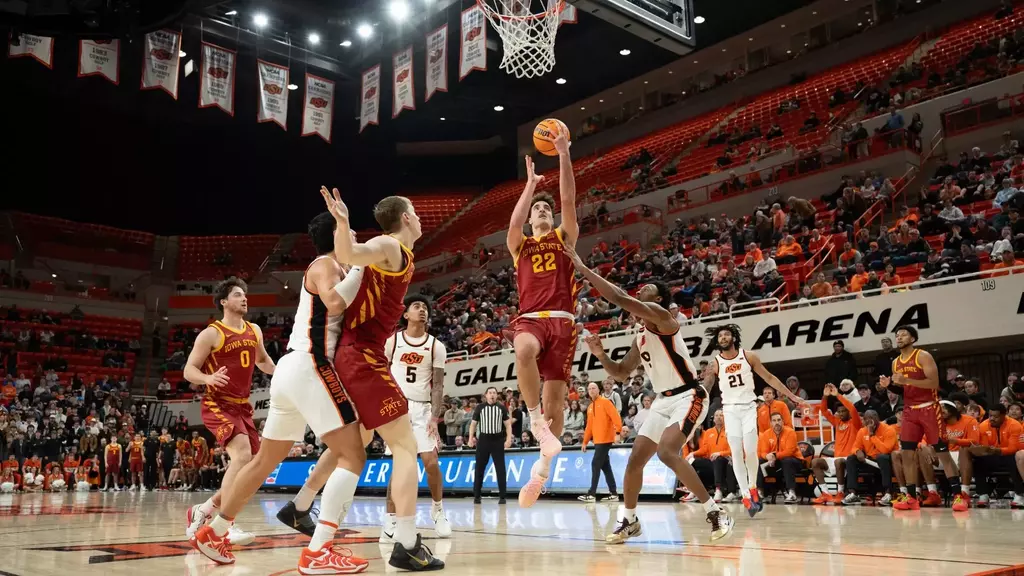 Slapdash first half dooms Cowboys in 84-71 loss to No. 9 Iowa State